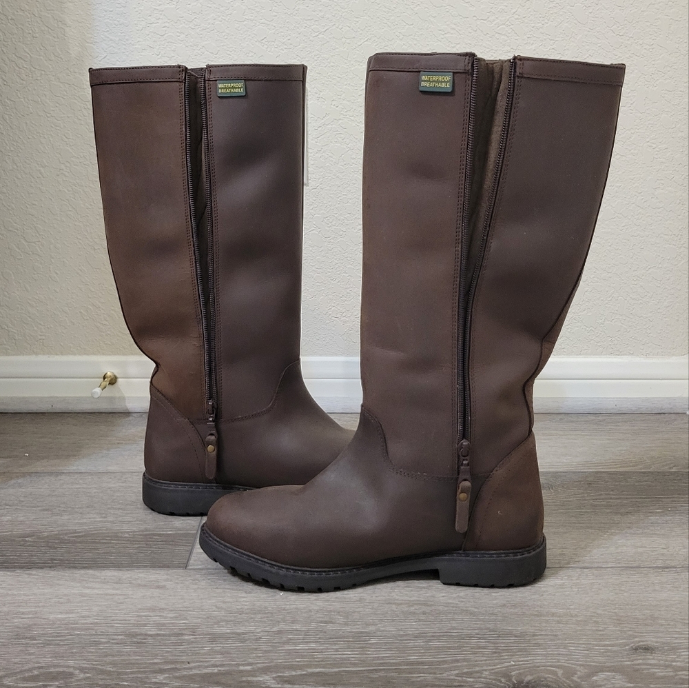 Woodland Men's Blake Leather High Leg Boots - Picture 3 of 8